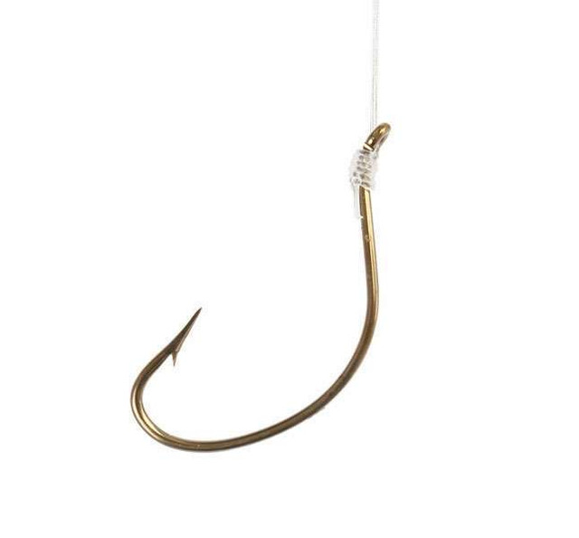 Eagle Claw Kahle Snelled Hooks - Large - Size 2-0 #147H-2-0 Eagle Claw Kahle Snelled Hooks - Large - Size 2/0 #147H-2/0