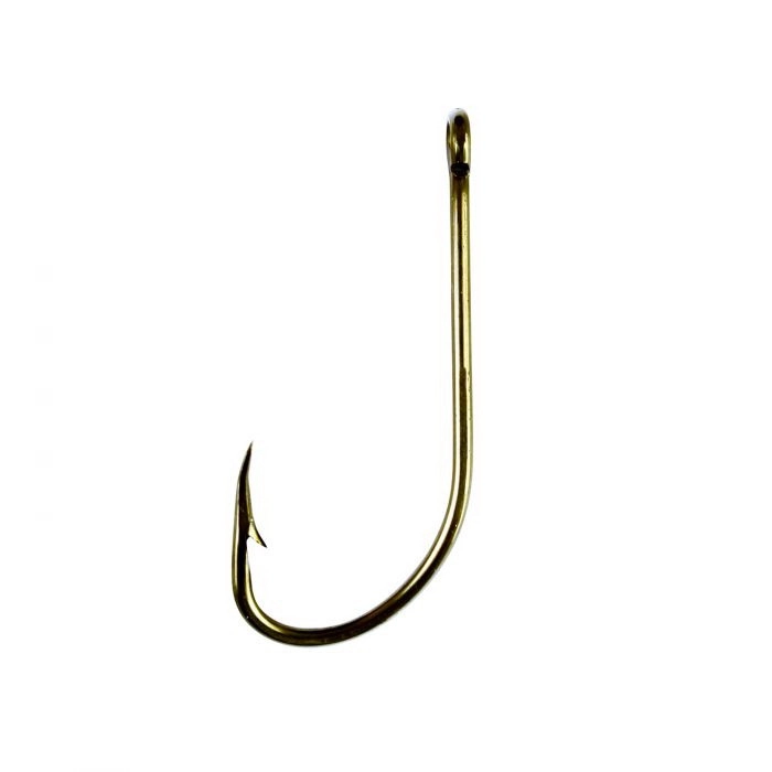 Eagle Claw Plain Shank Offset Hook Size 3-0 #084AH-3-0 Eagle Claw Plain Shank Offset Hook Size 3/0 #084AH-3/0