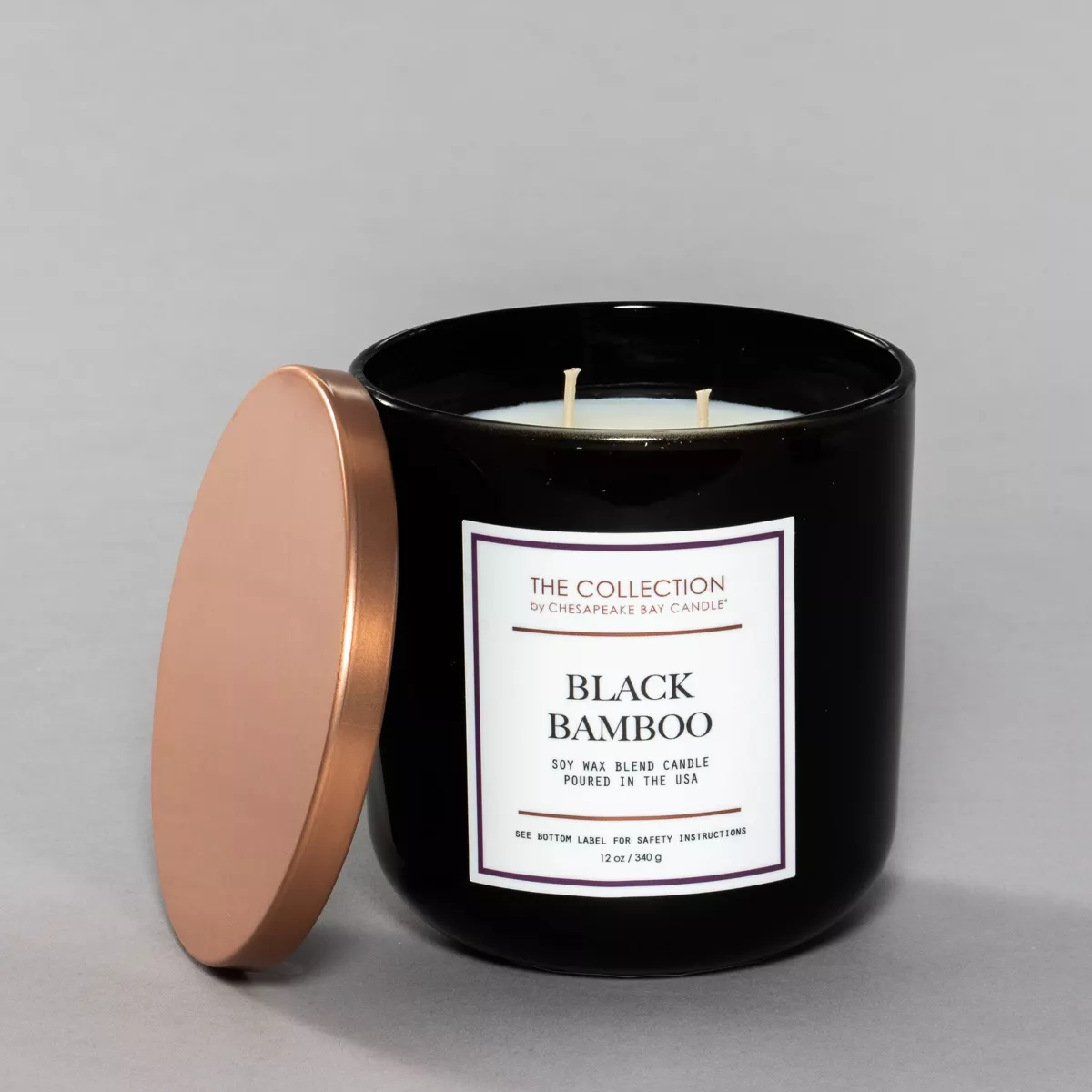 Chesapeake Bay Black Bamboo Candle #TA35691 Chesapeake Bay Black Bamboo Candle #TA35691