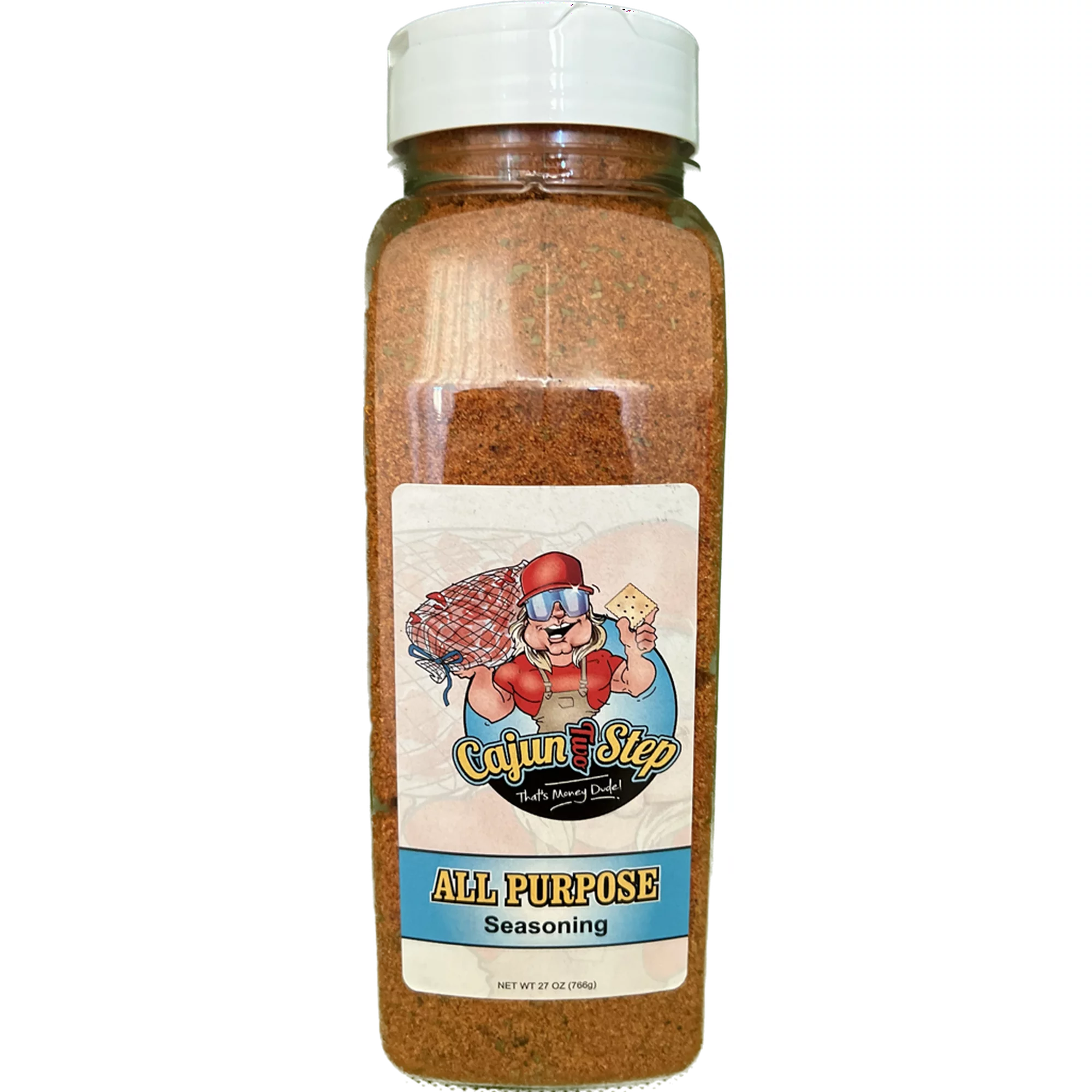 Cajun Two Step 27 Oz. Original All Purpose Seasoning #CAJUN2STEP27 Cajun Two Step 27 Oz. Original All Purpose Seasoning #CAJUN2STEP27