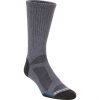 HIWASSEE Medium Weight Outdoor Tech Crew Socks - Medium - Turquoise/Charcoal #H1012