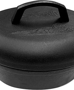 Bayou Classic 6QT Cast Iron Oval Roaster With Lid #7415