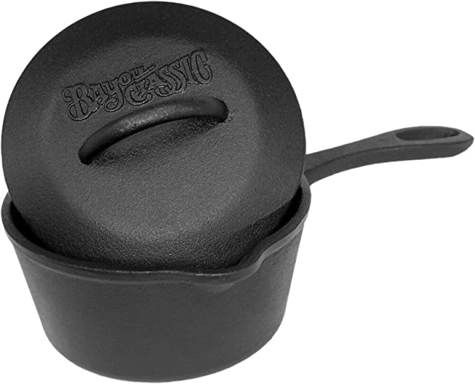 Bayou Classic 1QT Saucepan With Self Basting Lid #7441 Bayou Classic 1QT Saucepan With Self Basting Lid #7441