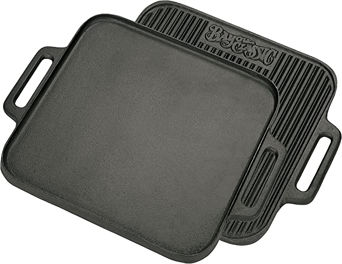 Bayou Classic 14-IN Reversible Square Griddle #7442 Bayou Classic 14-IN Reversible Square Griddle #7442