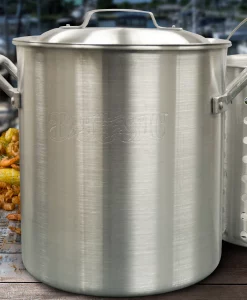 Bayou Classic 25QT Alum Stockpot With Basket #4325