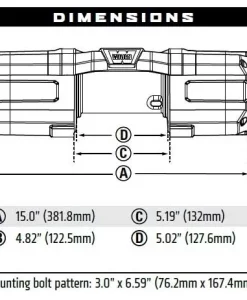 Warn Axon 4500LB Winch #101145