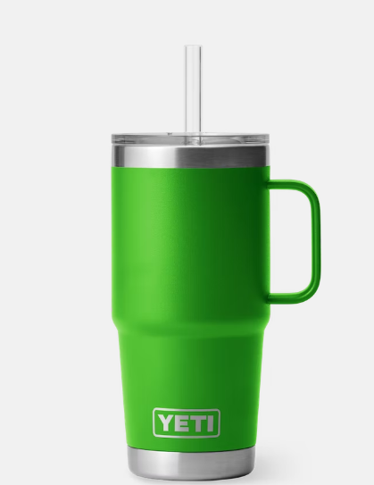 CANOPY GREEN Yeti Rambler 25 Oz. Straw Mug - Canopy Green #21071501892