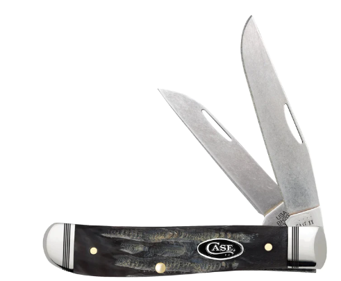 Case Jigged Buffalo Horn S35VN Mini Trapper #65093 Case Jigged Buffalo Horn S35VN Mini Trapper #65093
