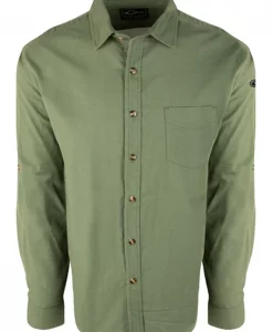 Drake NeverTuck Long Sleeve Shirt #DS2103