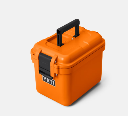 KING CRAB ORANGE Yeti Loadout Gobox 15 Gear Case - King Crab Orange #26010000217
