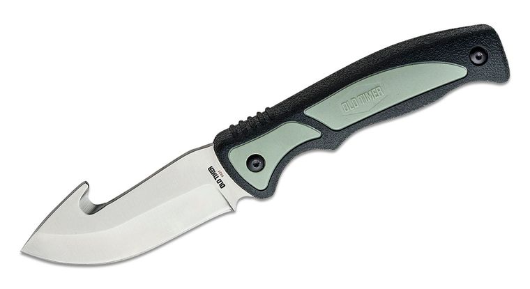 Schrade Old Timer Fixed Blade Gut Hook Trail Boss #1137138 Schrade Old Timer Fixed Blade Gut Hook Trail Boss #1137138