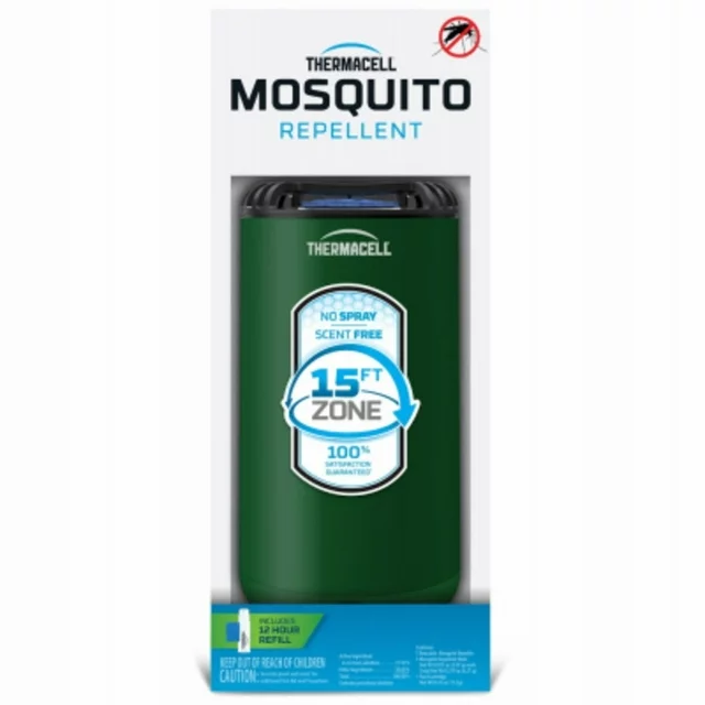 Thermacell Patio Shield Mosquito Repeller Forest Green #PS1FOREST Thermacell Patio Shield Mosquito Repeller Forest Green #PS1FOREST