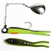 Betts Spin 1/32 Grub Lure Black/Orange/Chartreuse #021GR-29N