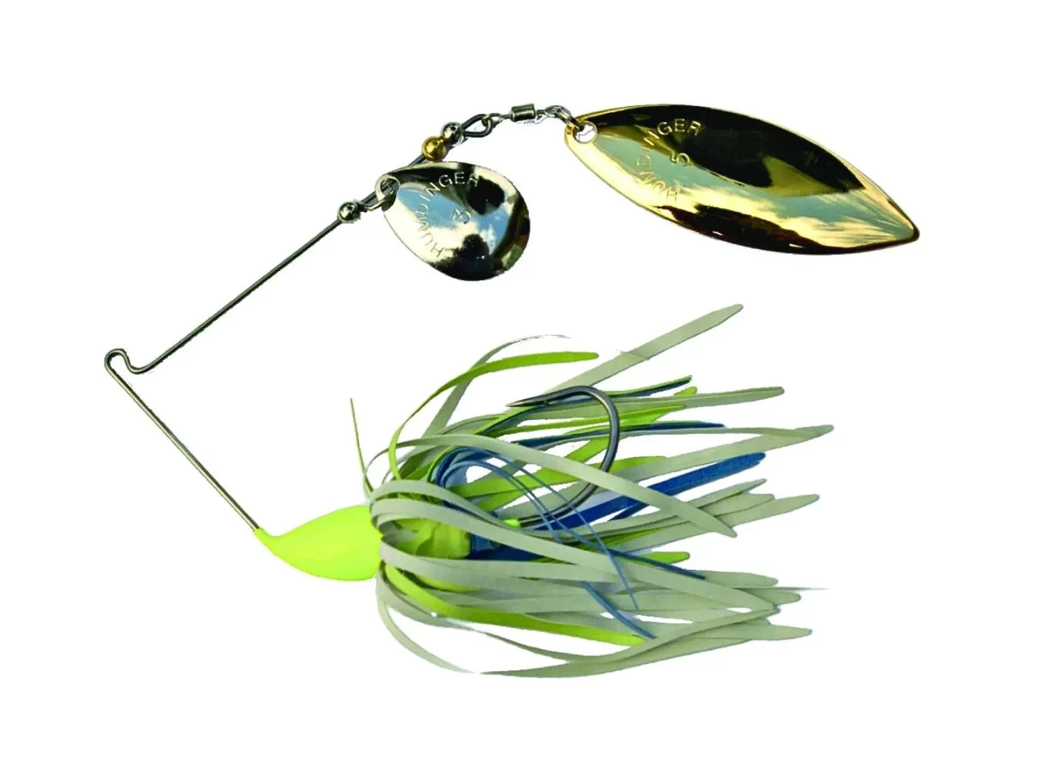 Humdinger Spinner Bait 3/8oz - Silver Colorado/Gold Willow Blue/Chartreuse/White Humdinger Spinner Bait 3/8oz - Silver Colorado/Gold Willow Blue/Chartreuse/White