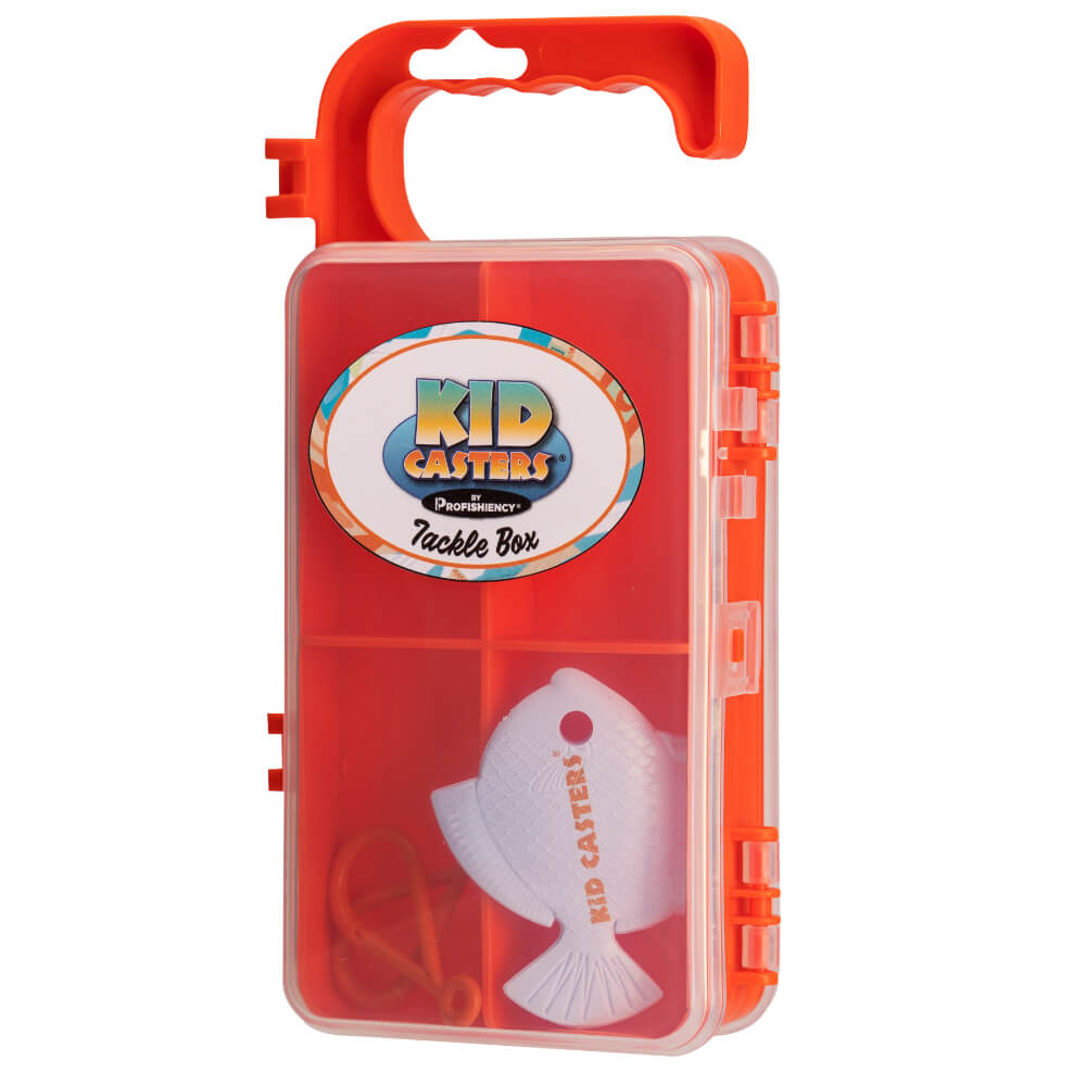 Profishiency Kid Casters Tackle Bag Fishing Kit #KCBAGPINK Profishiency Kid Casters Tackle Bag Fishing Kit #KCBAGPINK