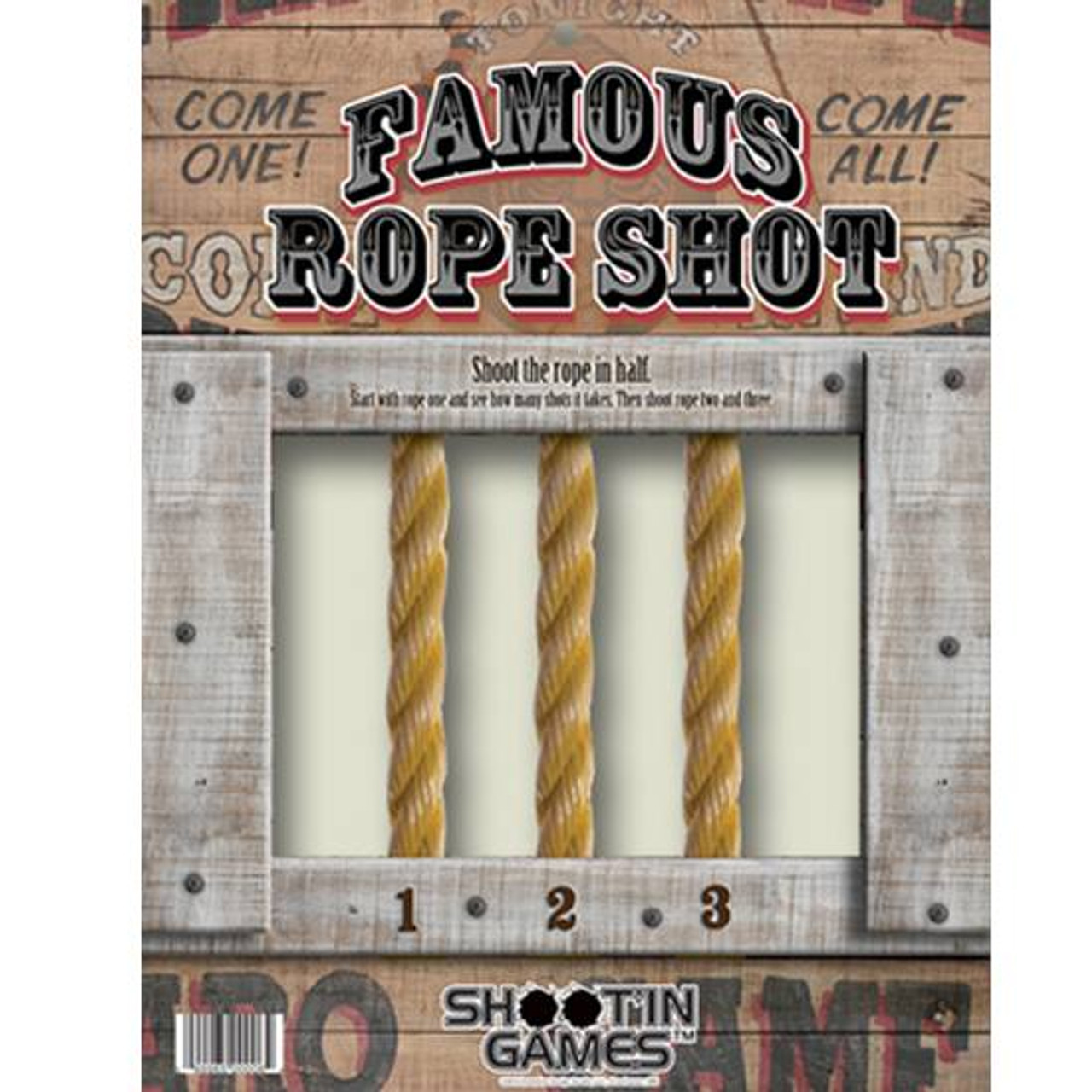 Woody's Targets Famous Rope Shot #S6 Woody's Targets Famous Rope Shot #S6