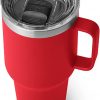 Yeti Rambler 30 oz. Travel Mug W/ Stronghold Lid - Rescue Red #21071501393