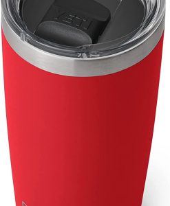 Yeti Rambler 20 oz. Tumbler W/ Magslider Lid - Rescue Red #21071501390