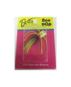 Betts Bee Pop Chartreuse Fly Popper Fishing Lure - Size 8 #304-8-5