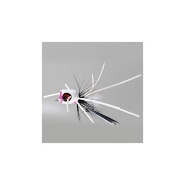 Betts Pop N Hot White-Black Fly Lure - Size 10 #1201-10-1 Betts Pop N Hot White/Black Fly Lure - Size 10 #1201-10-1