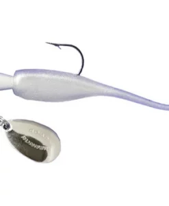 Blakemore Road Runner 1/8oz Slab Runners With Baby Shad - Pearl White #SR3-65