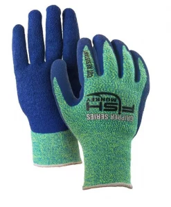 Fish Monkey Fillet Gripper Gloves L/XL #FM13-GRROY-LX