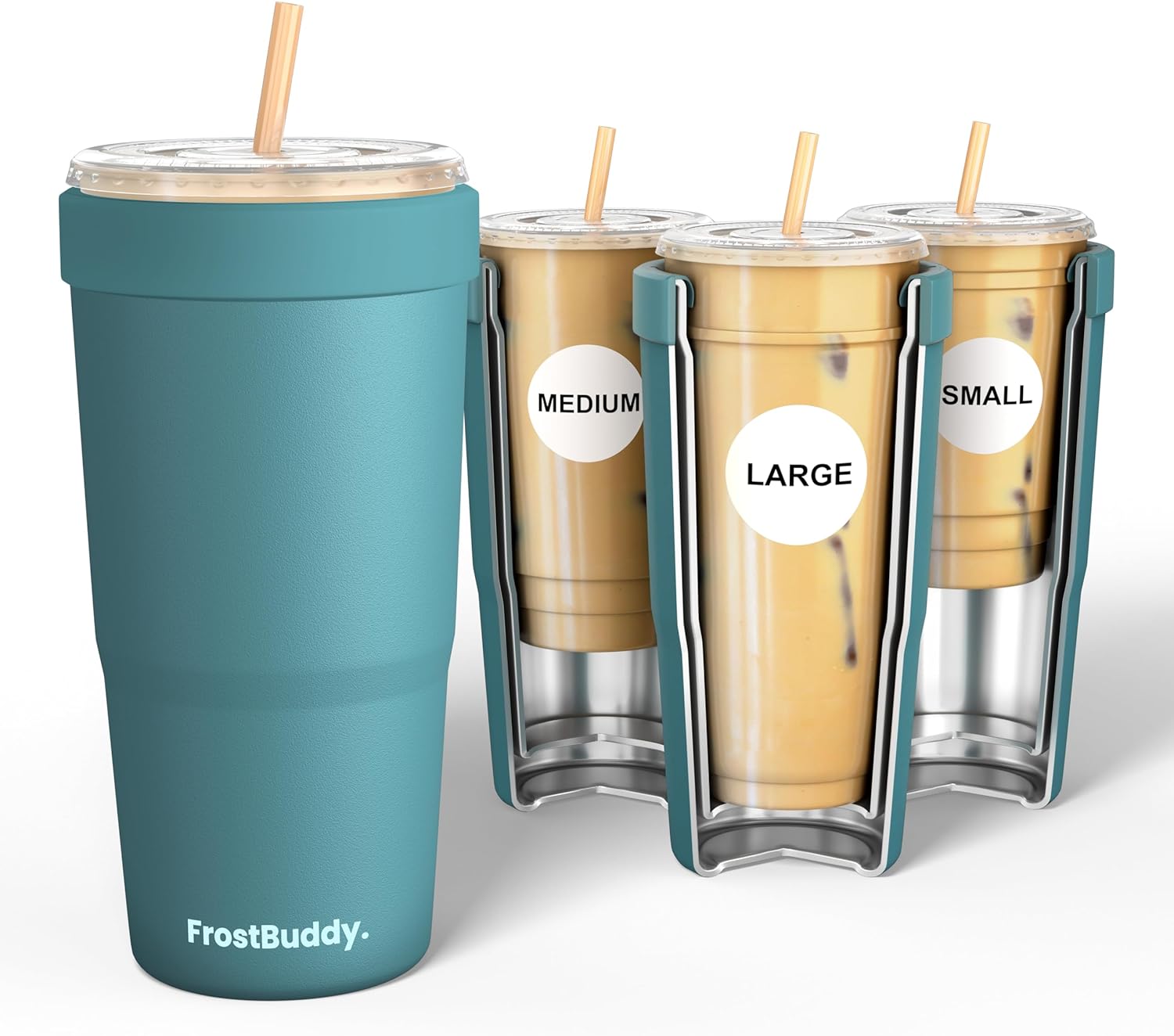 Frost Buddy To Go Buddy 30 Oz - Turquoise #810095265136 Frost Buddy To Go Buddy 30 Oz - Turquoise #810095265136