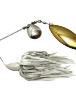 Humdinger Spinner Bait 3/8oz Silver Colorado/Gold Willow White #21-C