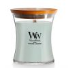 WoodWick Medium Hourglass Candle - Sagewood And Seagrass #257758