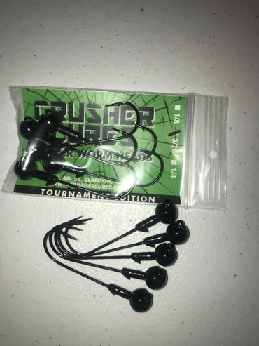 Crusher Lures 1/4 Shaker Head #SKR14GP5PK Crusher Lures 1/4 Shaker Head #SKR14GP5PK