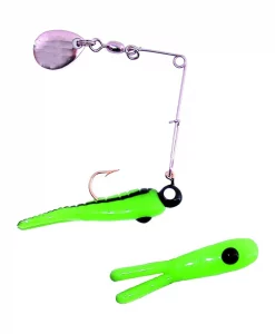 Betts Spin Split Tail Lure 1" 1/32 Oz Catalpa/Black #021ST-21