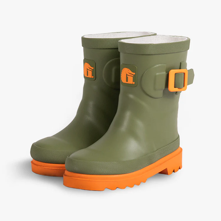 Gator Waders Kid's Rain Boots - Olive #KBYO7 Gator Waders Kid's Rain Boots - Olive #KBYO7