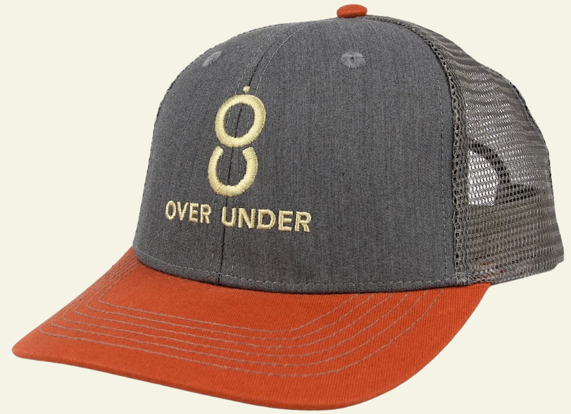 Over Under Double Barrel Mesh Back - Heathered Charcoal Over Under Double Barrel Mesh Back - Heathered Charcoal