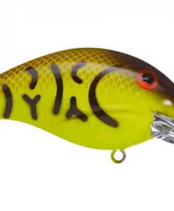 Bandit 100 Series 1/4oz Crankbait - Crawfish Chartreuse Belly #BDT141