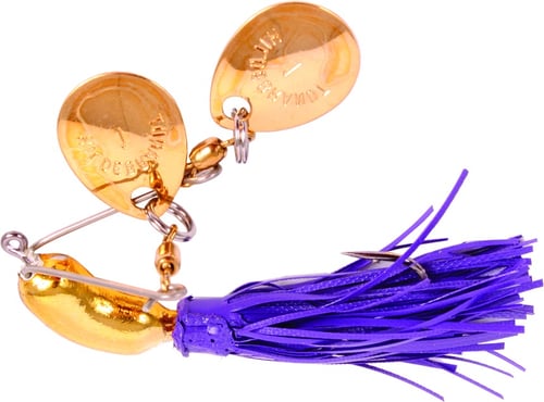 Hildebrandt Nugget Spinnerbait 1/4oz Gold Purple #H102G-PUR Hildebrandt Nugget Spinnerbait 1/4oz Gold Purple #H102G-PUR