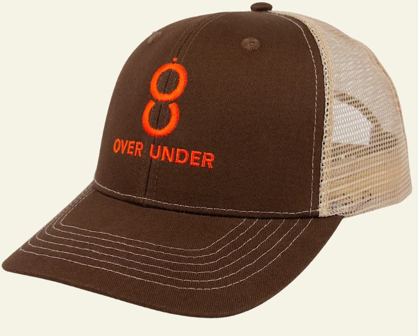 Over Under Double Barrel Mesh Back - Brown Over Under Double Barrel Mesh Back - Brown