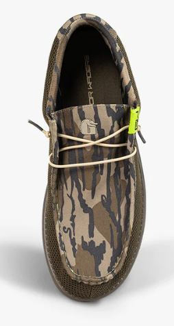 MOSSY OAK ORIGINAL BOTTOMLAND Gator Waders Men's Camp Shoes - Mossy Oak Original Bottomland #CS32M