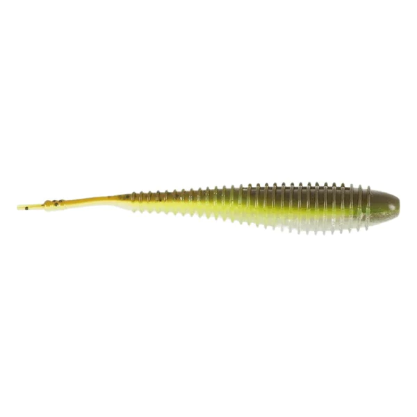 Missile Baits Spunk Shad Green Pumpkin Delight #MBSS45-GPD Missile Baits Spunk Shad Green Pumpkin Delight #MBSS45-GPD