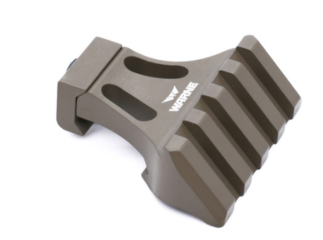 Warne Picatinny Side Mount Adapter 45 Degree - Dark Earth #A645DE Warne Picatinny Side Mount Adapter 45 Degree - Dark Earth #A645DE