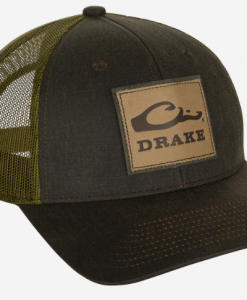 Drake Leather Patch Mesh Back Cap #DH4160-DAB