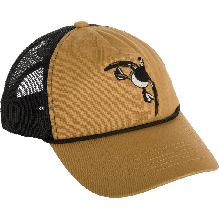 Drake Retro Duck Patch Cap - Ringneck #DH1720-NJA Drake Retro Duck Patch Cap - Ringneck #DH1720-NJA
