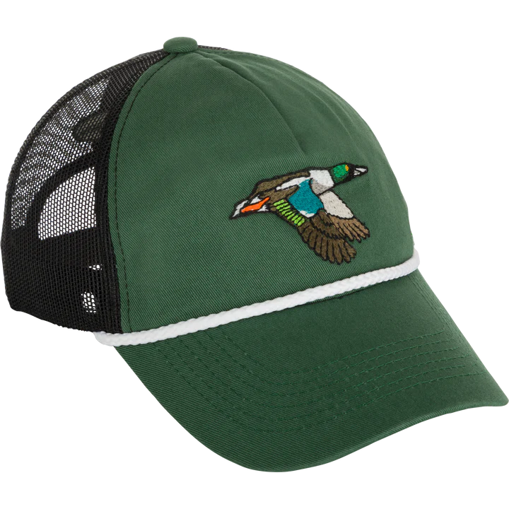 Drake Retro Duck Patch Cap - Shoveler #DH1720-RAM Drake Retro Duck Patch Cap - Shoveler #DH1720-RAM