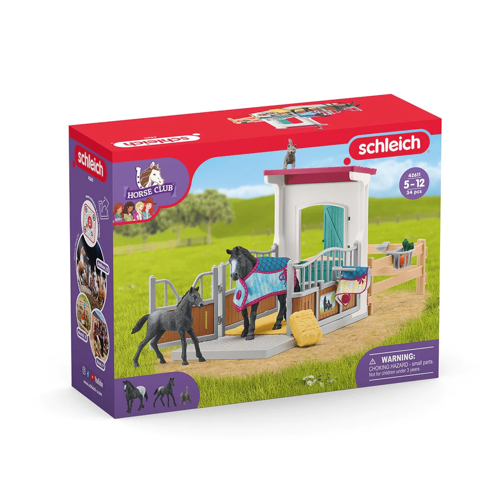 Schleich Horse Box With Mare And Foal #42611 Schleich Horse Box With Mare And Foal #42611
