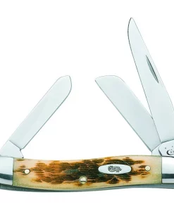 Case Amber Bone Pocket Knife 3-1/2" #6346159