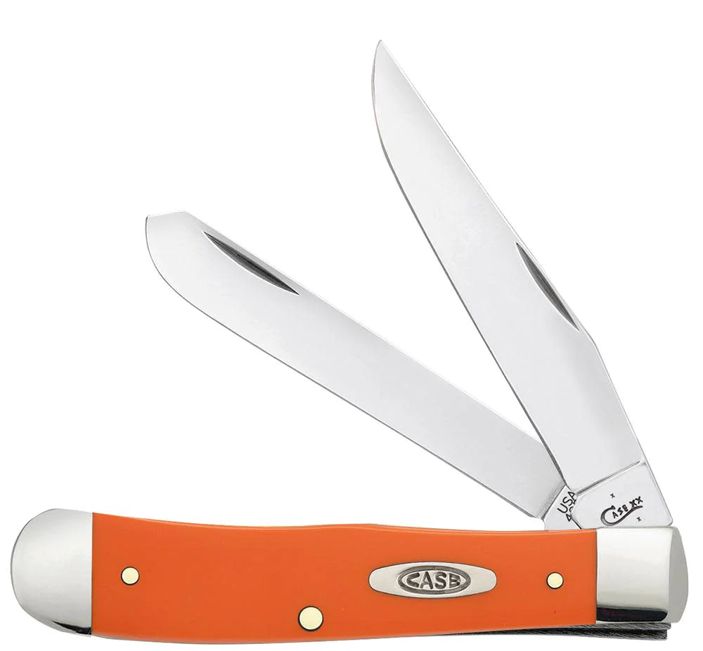 Case Knife Orange Synthetic Trapper #80500 Case Knife Orange Synthetic Trapper #80500