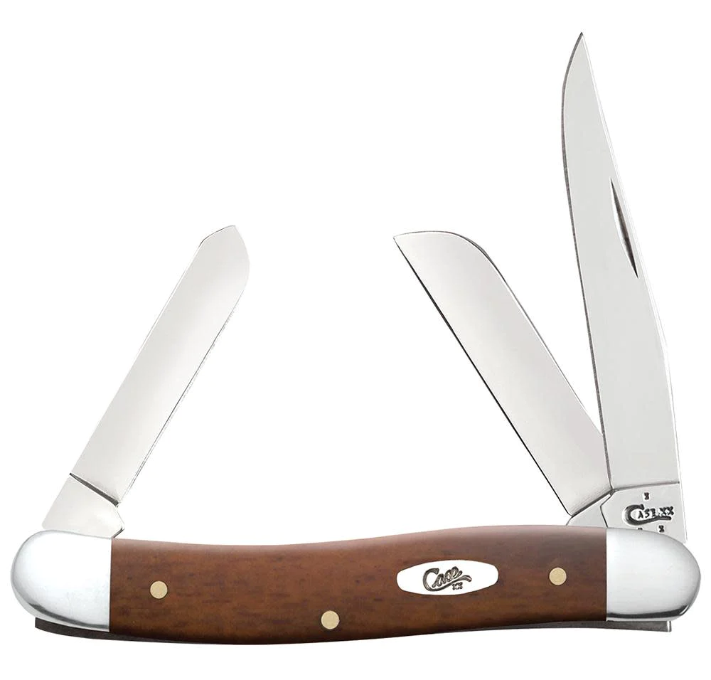 Case Knife Smooth Chestnut Bone Medium Stockman #28701 Case Knife Smooth Chestnut Bone Medium Stockman #28701