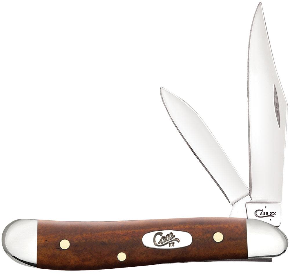 Case Knife Smooth Chestnut Bone Peanut #28702 Case Knife Smooth Chestnut Bone Peanut #28702