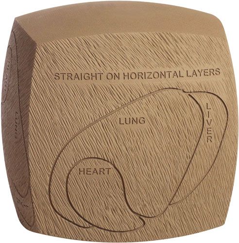 Glendel 3D Buck Target Replacement Insert Core #G71100 Glendel 3D Buck Target Replacement Insert Core #G71100