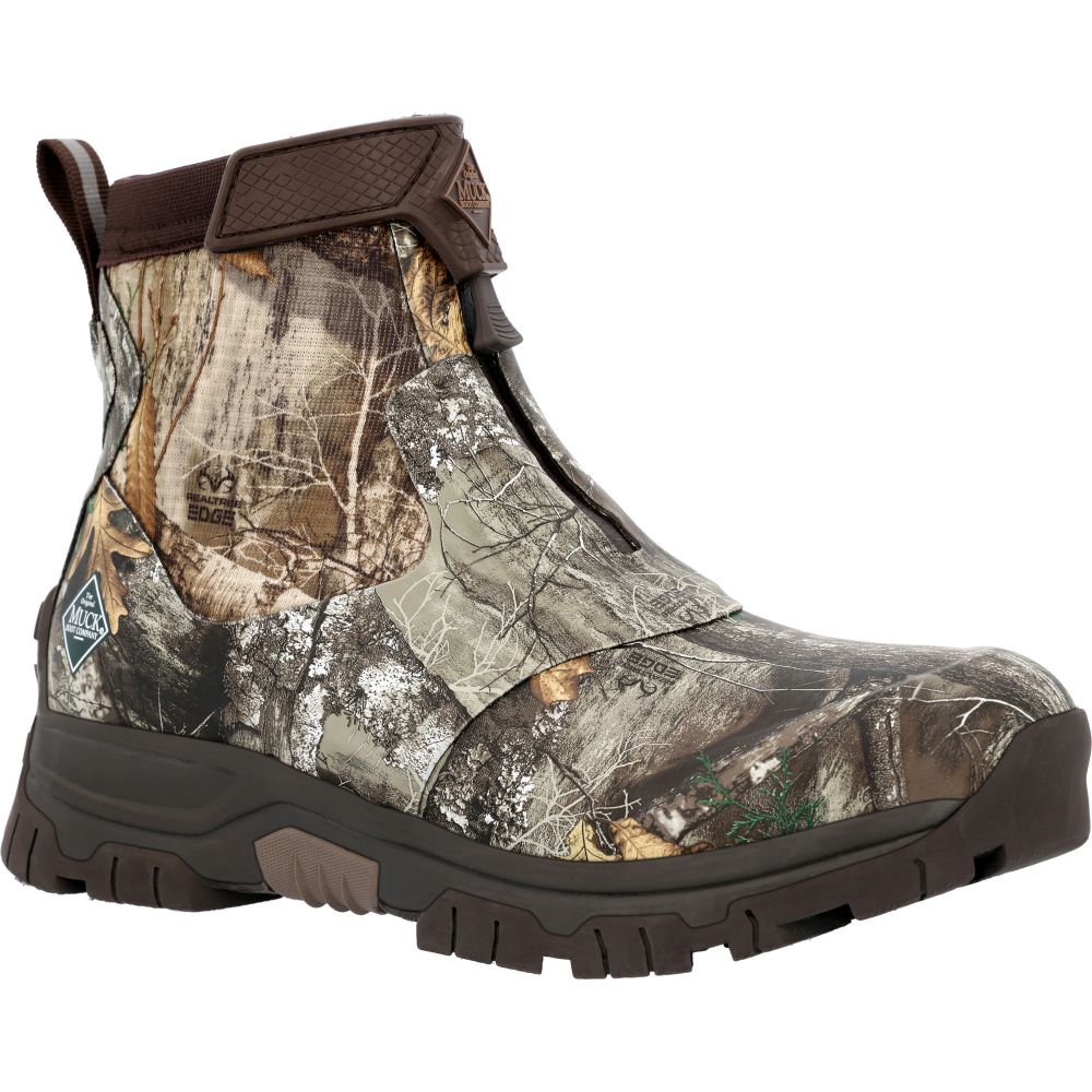 Muck Men's Realtree Edge Apex Mid Zip Ankle Boot #MAXZMEG Muck Men's Realtree Edge Apex Mid Zip Ankle Boot #MAXZMEG