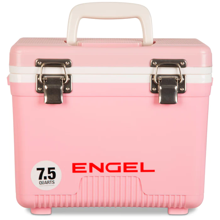 Engel Cooler 7.5 Qt. Dry Box Pink #UC7P Engel Cooler 7.5 Qt. Dry Box Pink #UC7P